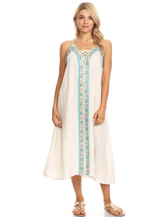 Casual Caftan Boho Long Maxi Swimsuit Cover