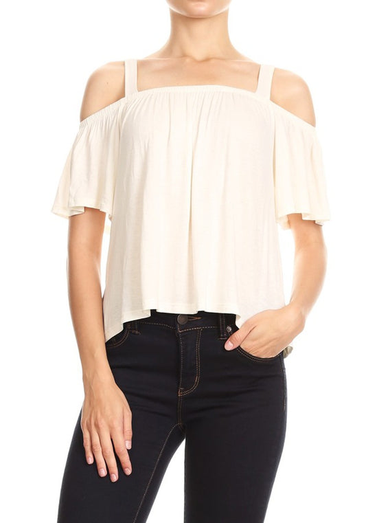 In Bloom Off Shoulder Blouse