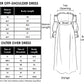 Renaissance Medieval/Irish Off-The-Shoulder Dress Set