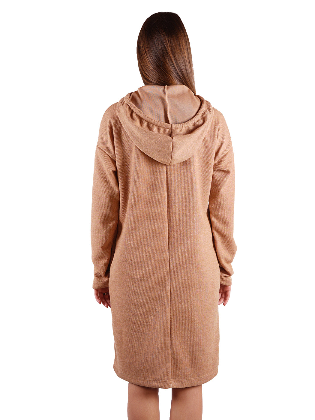 Casual Hoodie Pullover Sweater Dress
