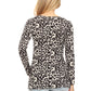 Leopard Print Long-Sleeve T-Shirt