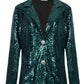 Evening Sparkle Sequin Blazer Jacket