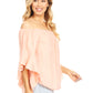 Off-The-Shoulder Bell Sleeve Top