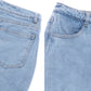 Casual Jean Mini Skirt-Skorts