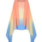 Lightweight Pastel Blue Ombre Scarf
