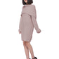Off-Shoulder Knitted Comfy Sweater Dress