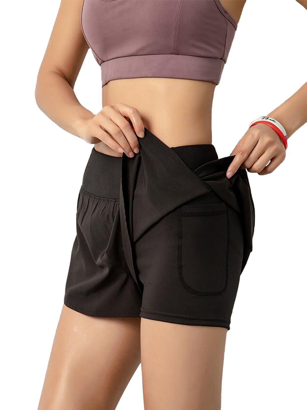 Workout Running Shorts Quick Dry with Pocket