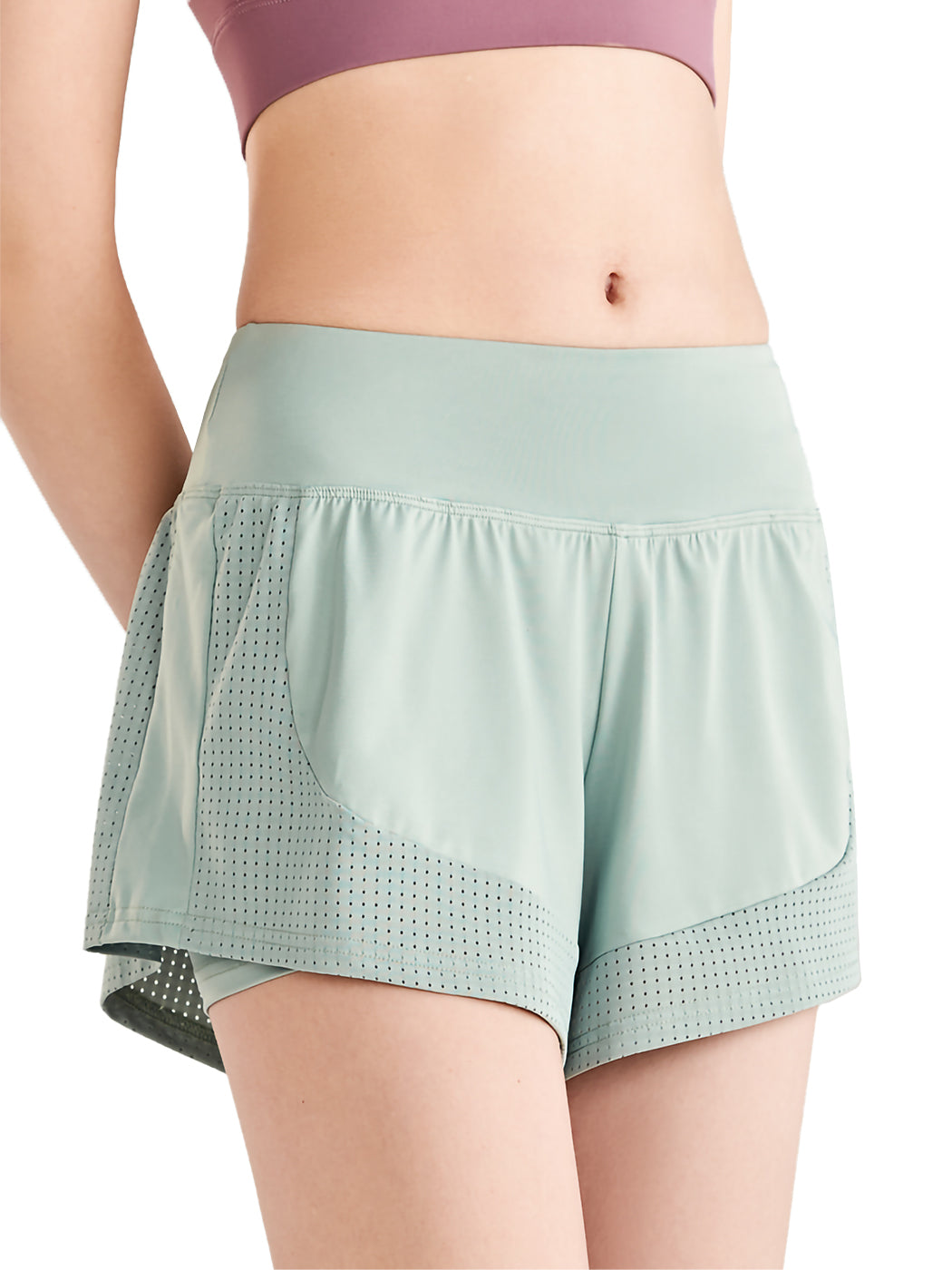 Quick Dry Loose Running Short 2-in-1 Gym
