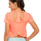 Workout Tops for Women Keyhole Yoga Shirts Athletic Running Tank Tops