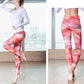 High Waist Printed Yoga Pants Full-Length Workout Fitness Leggings