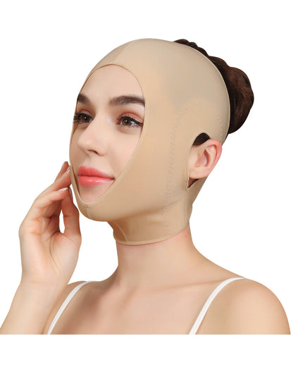 Chin Strap Support Band Neck Full Head Wrap
