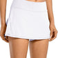 Tennis Skirts Pleated Athletic Sports Running Skort with Pockets
