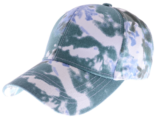 Multicolored Dyed Baseball Cap