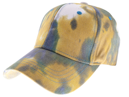 Multicolored Dyed Baseball Cap