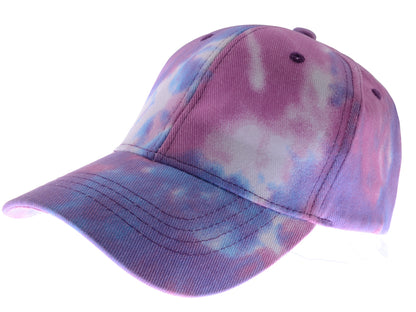 Multicolored Dyed Baseball Cap