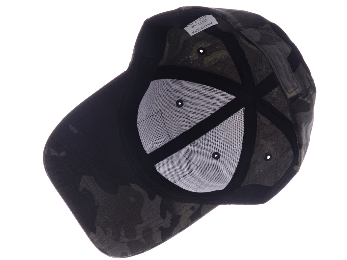 Anna-Kaci Blank Velcro Camouflage Tactical Operator Outdoor Baseball Cap