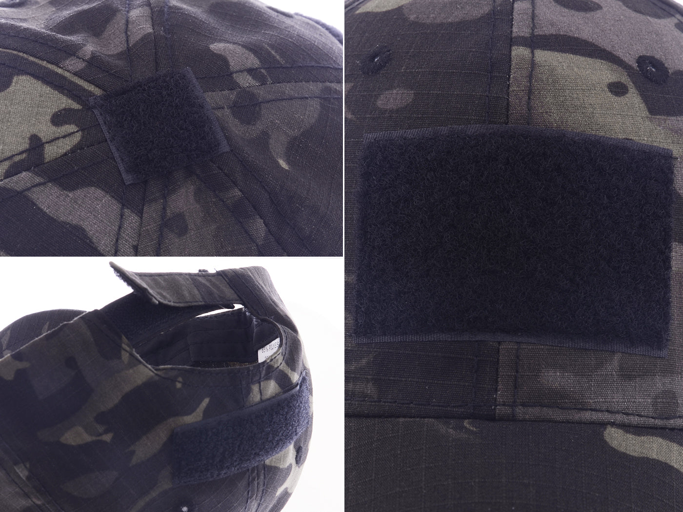 Anna-Kaci Blank Velcro Camouflage Tactical Operator Outdoor Baseball Cap