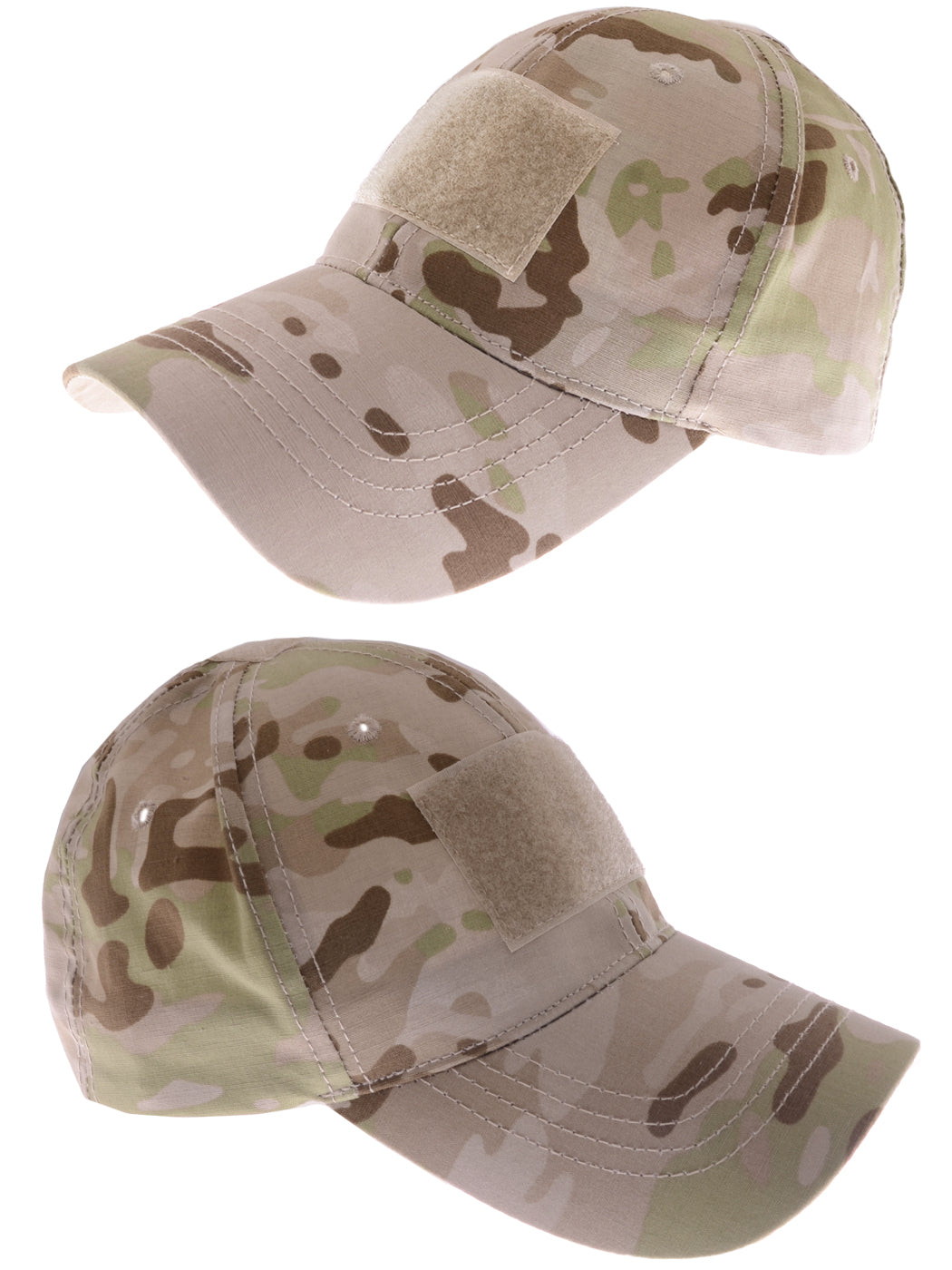 Anna-Kaci Blank Velcro Camouflage Tactical Operator Outdoor Baseball Cap