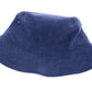 Corduroy Bucket Hat Lightweight Casual Solid Color Unisex Cotton Fishing Hat