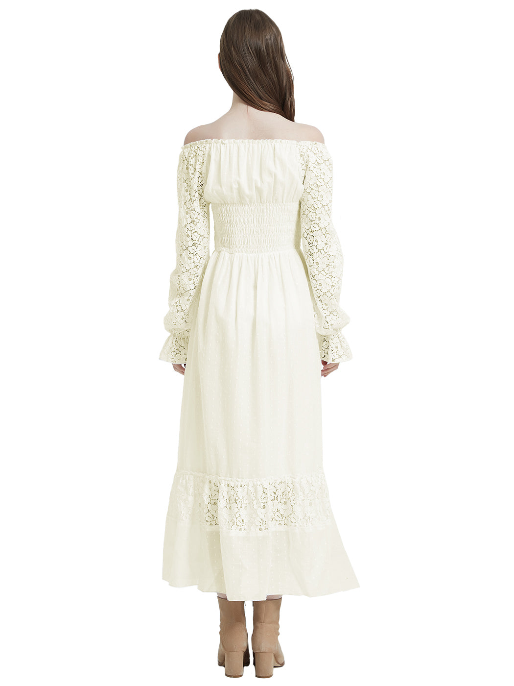 casual fall long dresses Women's Fall Dresses Casual Long Sleeve V Neck Midi Dress Floral Boho Beach Flowy Dress