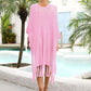 Anna-Kaci V Neck Swimsuit Cover Ups Loose Beach Holiday Bathing Suit Dress