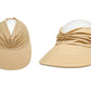 Anna-Kaci Womens Sun Visor Hat Wide Brim Summer 50+ UV Protection Beach Sport Cap