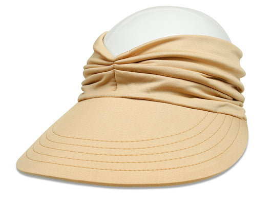 Anna-Kaci Womens Sun Visor Hat Wide Brim Summer 50+ UV Protection Beach Sport Cap