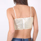 Anna-Kaci Women's Sparkly Sequin Tank Top Spaghetti Strap Sleeveless Zipper Back Crop Tube Tops