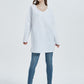 Batwing Sleeve V-Neck Soft Sweater Pullover